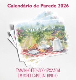 Calend�rio de Parede 2026